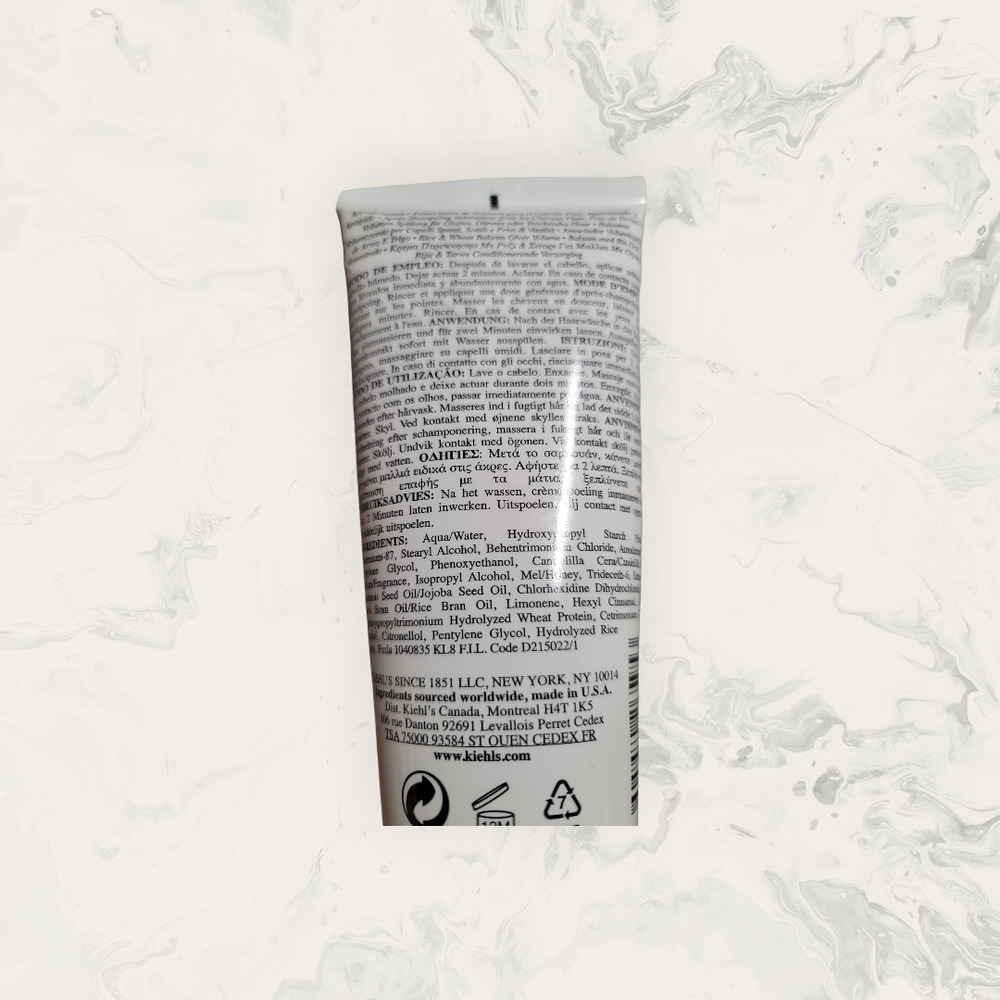 KIEHL'S Rice & Wheat Volumizing Conditioning Rinse - Picture 3 of 4